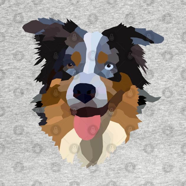 Blue Australian shepherd by DavidDms